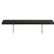 Atticus Black / Polished Bench